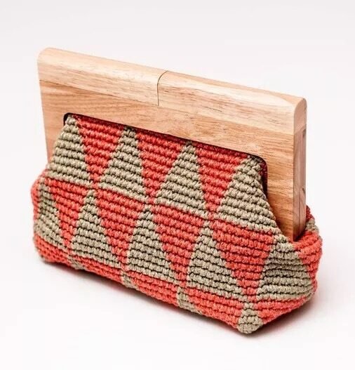 LANA DESIGNER CROCHET CLUTCH