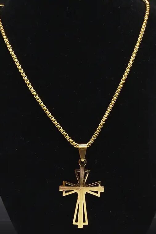 Oliver Cross Men Necklace - Image 4