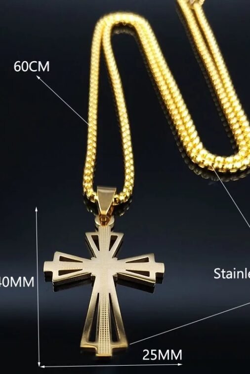 Oliver Cross Men Necklace - Image 3
