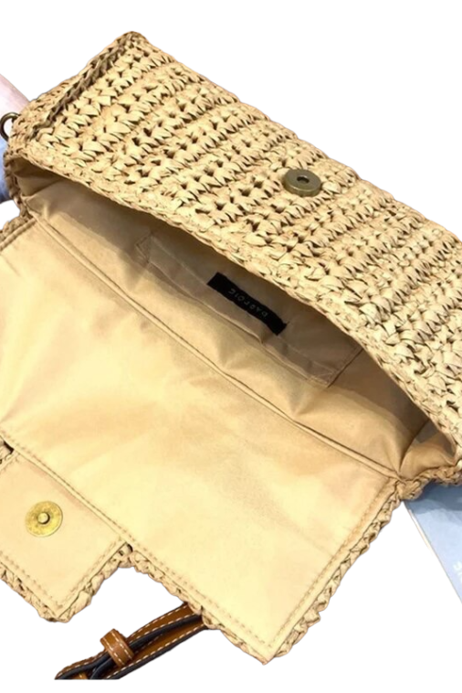 DEEMA LEOPARD STRAW BAG - Image 3